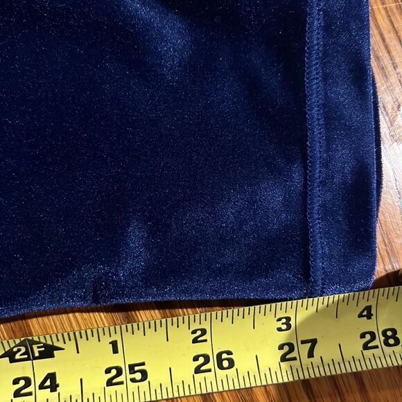 Athleta Girl High Rise Chit Chat Velvet Blue Tight size XXL/16. - Picture 8 of 8